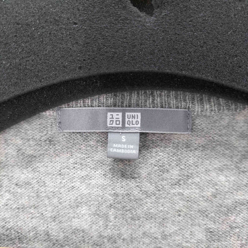 ユニクロ UNIQLO カシミヤVネックセーター レディース JPN:S